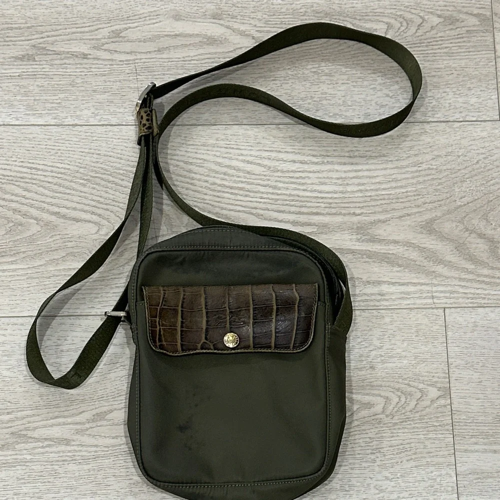 Longchamp Leather Crossbody Bag